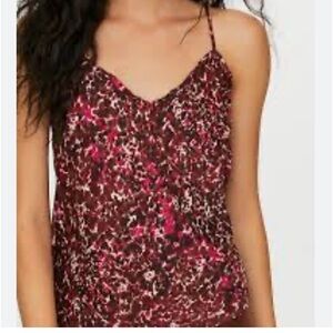 Aritzia Wilfred ruffle camisole top size large